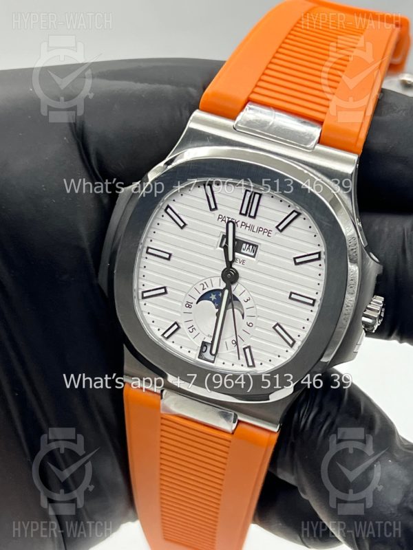 Товар Patek Philippe Nautilus 40mm 5726/1A-010 Orange Steel Фото 8 - Patek Philippe Nautilus 40mm 5726/1A-010 Orange Steel