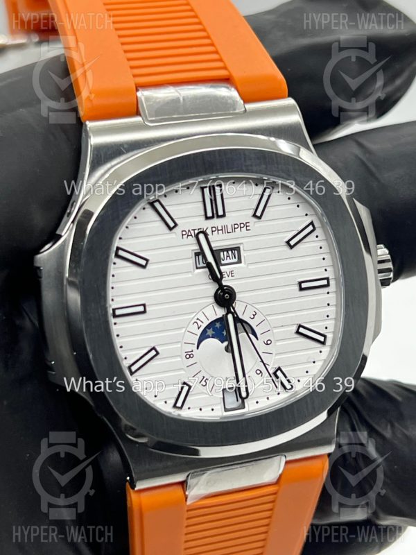 Товар Patek Philippe Nautilus 40mm 5726/1A-010 Orange Steel Фото 9 - Patek Philippe Nautilus 40mm 5726/1A-010 Orange Steel