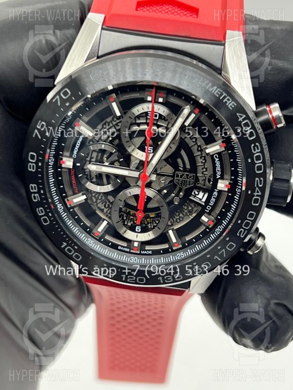 Товар TAG Heuer Carrera 45mm CAR2A1Z.FT6050 Red Фото 2 - TAG Heuer Carrera 45mm CAR2A1Z.FT6050 Red
