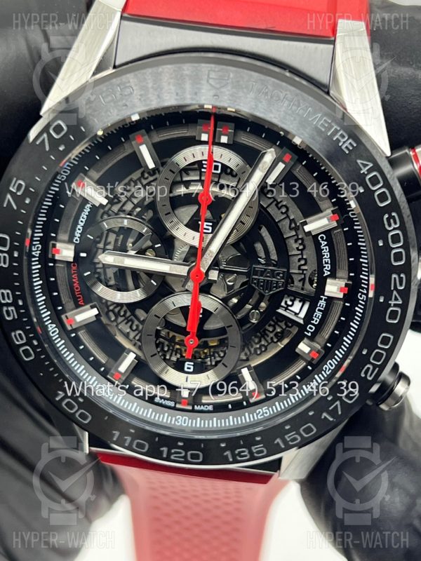 Товар TAG Heuer Carrera 45mm CAR2A1Z.FT6050 Red Фото 3 - TAG Heuer Carrera 45mm CAR2A1Z.FT6050 Red