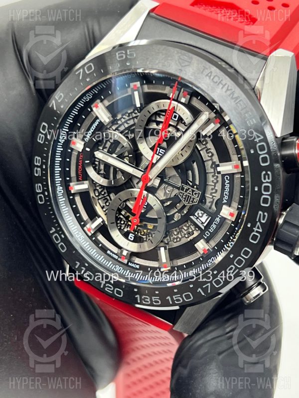 Товар TAG Heuer Carrera 45mm CAR2A1Z.FT6050 Red Фото 8 - TAG Heuer Carrera 45mm CAR2A1Z.FT6050 Red