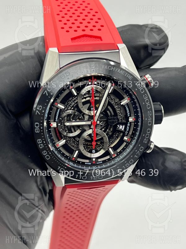Товар TAG Heuer Carrera 45mm CAR2A1Z.FT6050 Red Фото 10 - TAG Heuer Carrera 45mm CAR2A1Z.FT6050 Red