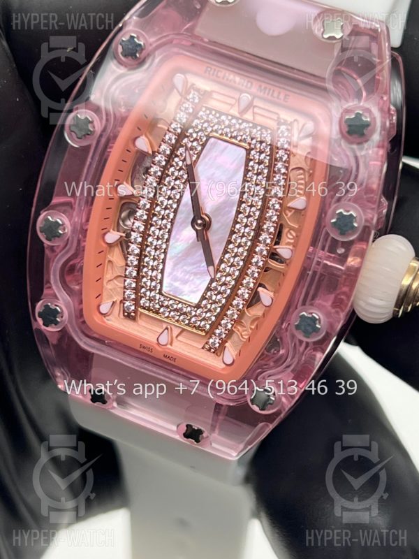 Товар Richard Mille RM 07-02 Sapphire Pink Diamond Фото 3 - Richard Mille RM 07-02 Sapphire Pink Diamond