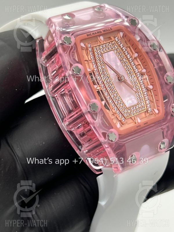 Товар Richard Mille RM 07-02 Sapphire Pink Diamond Фото 6 - Richard Mille RM 07-02 Sapphire Pink Diamond