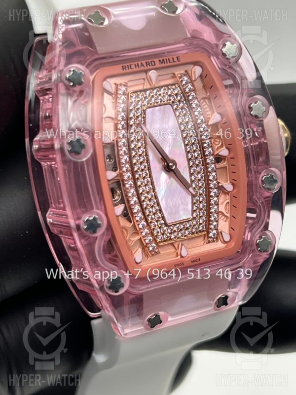 Товар Richard Mille RM 07-02 Sapphire Pink Diamond Фото 7 - Richard Mille RM 07-02 Sapphire Pink Diamond