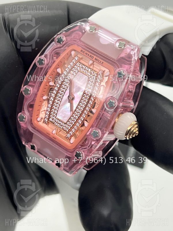 Товар Richard Mille RM 07-02 Sapphire Pink Diamond Фото 11 - Richard Mille RM 07-02 Sapphire Pink Diamond