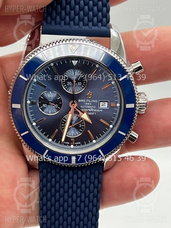 Товар Breitling Superocean Heritage Chronograph 44mm A13312161C1A1 Blue Фото 2 - Breitling Superocean Heritage Chronograph 44mm A13312161C1A1 Blue