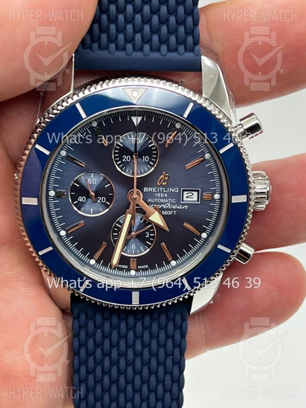 Товар Breitling Superocean Heritage Chronograph 44mm A13312161C1A1 Blue Фото 3 - Breitling Superocean Heritage Chronograph 44mm A13312161C1A1 Blue