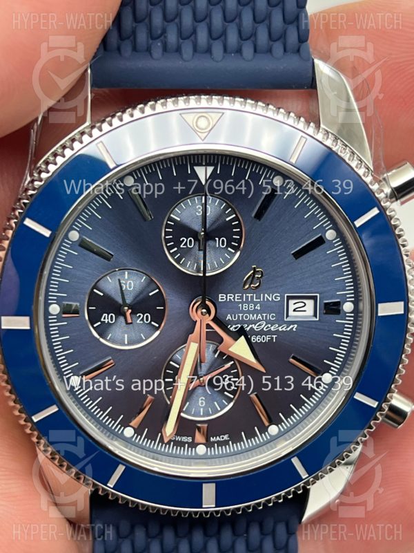 Товар Breitling Superocean Heritage Chronograph 44mm A13312161C1A1 Blue Фото 4 - Breitling Superocean Heritage Chronograph 44mm A13312161C1A1 Blue
