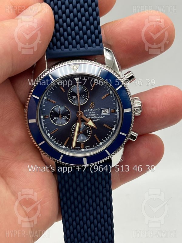 Товар Breitling Superocean Heritage Chronograph 44mm A13312161C1A1 Blue Фото 5 - Breitling Superocean Heritage Chronograph 44mm A13312161C1A1 Blue