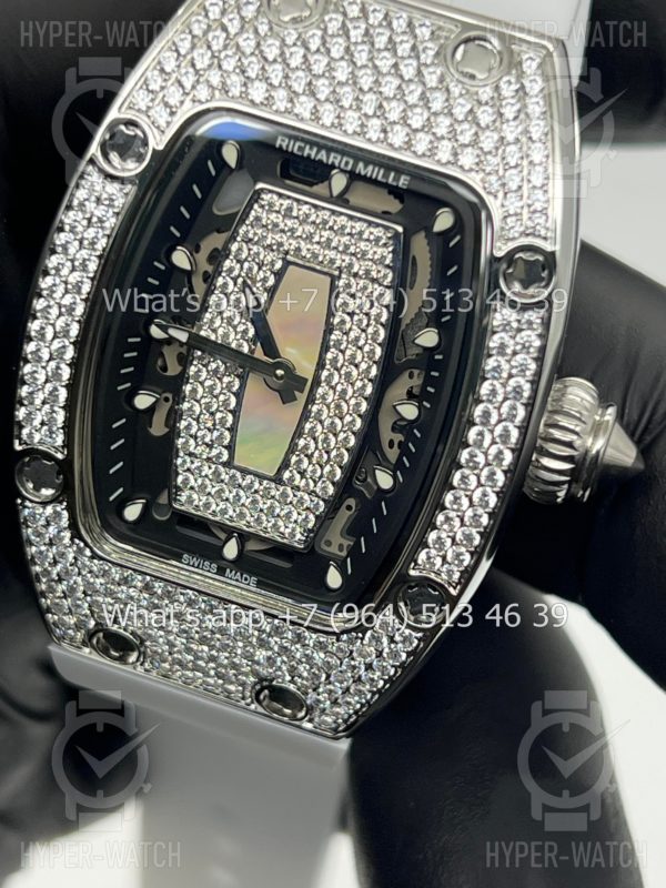Товар Richard Mille RM 07-01 Diamond Steel Pearl Фото 3 - Richard Mille RM 07-01 Diamond Steel Pearl