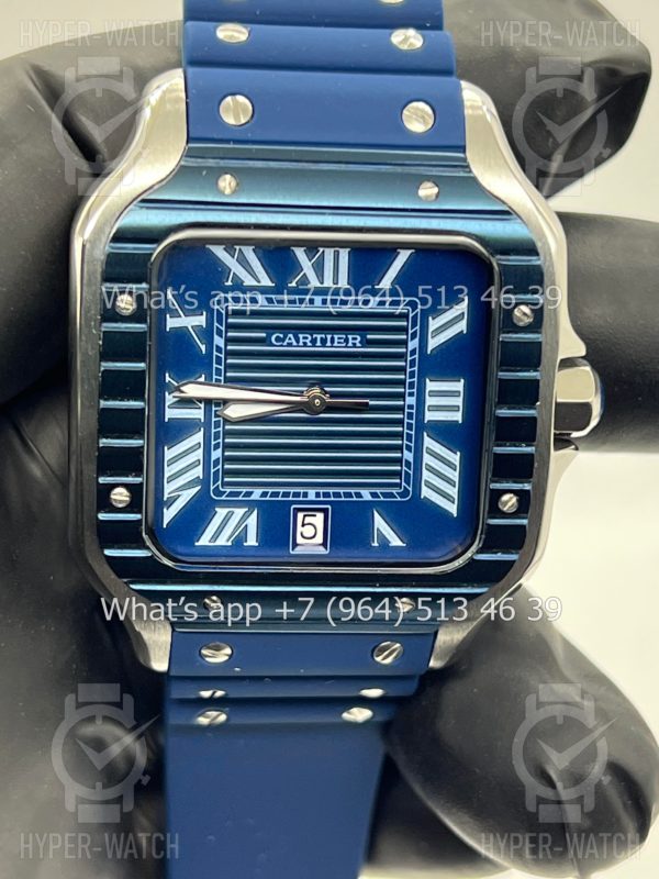 Фото 3 - Cartier Santos de Cartier 40mm Art 7587