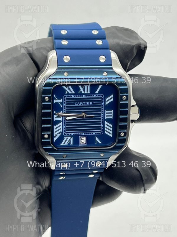 Фото 5 - Cartier Santos de Cartier 40mm Art 7587