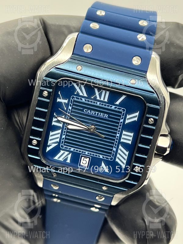 Фото 6 - Cartier Santos de Cartier 40mm Art 7587