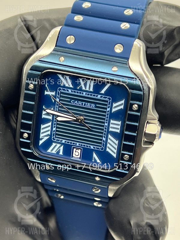Фото 9 - Cartier Santos de Cartier 40mm Art 7587