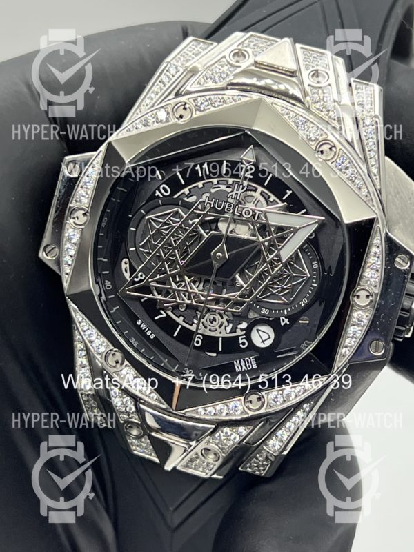 Фото 3 - Hublot Big Bang Sang Bleu II Art 7459