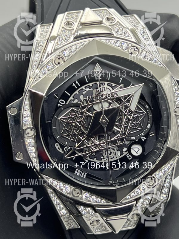 Фото 5 - Hublot Big Bang Sang Bleu II Art 7459