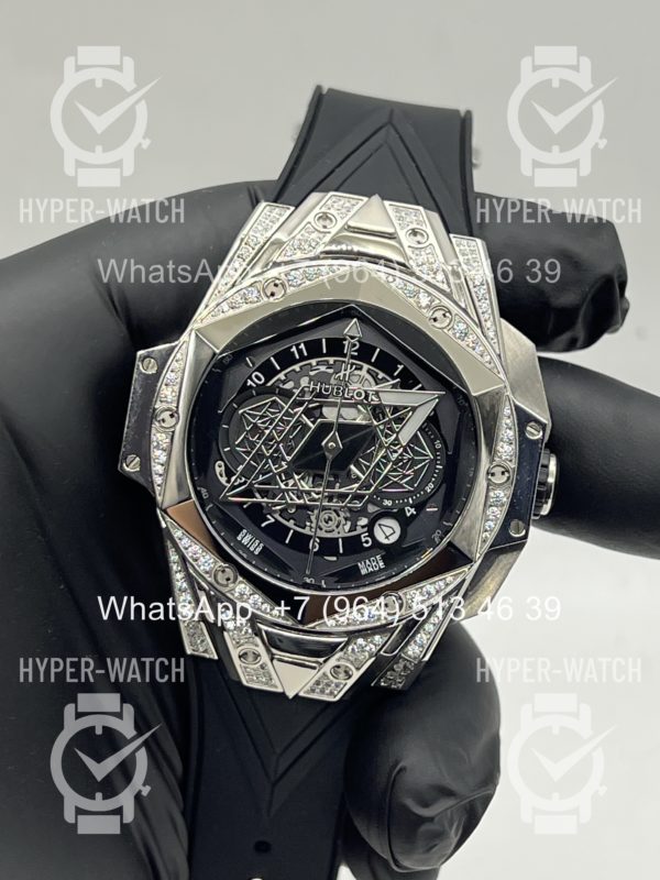 Фото 7 - Hublot Big Bang Sang Bleu II Art 7459