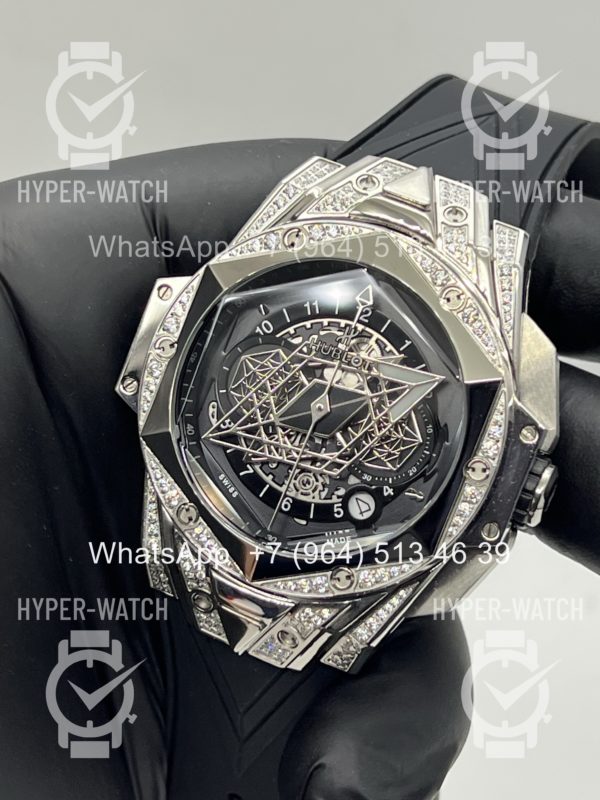 Фото 8 - Hublot Big Bang Sang Bleu II Art 7459