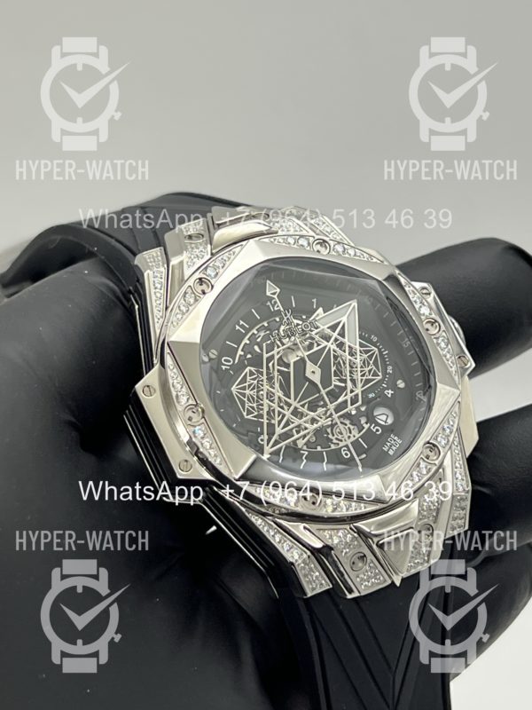 Фото 10 - Hublot Big Bang Sang Bleu II Art 7459