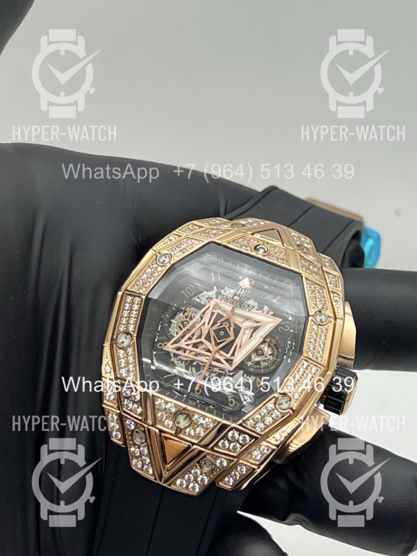 Фото 9 - Hublot Spirit of Big Bang Sang Bleu 42mm Art 7461