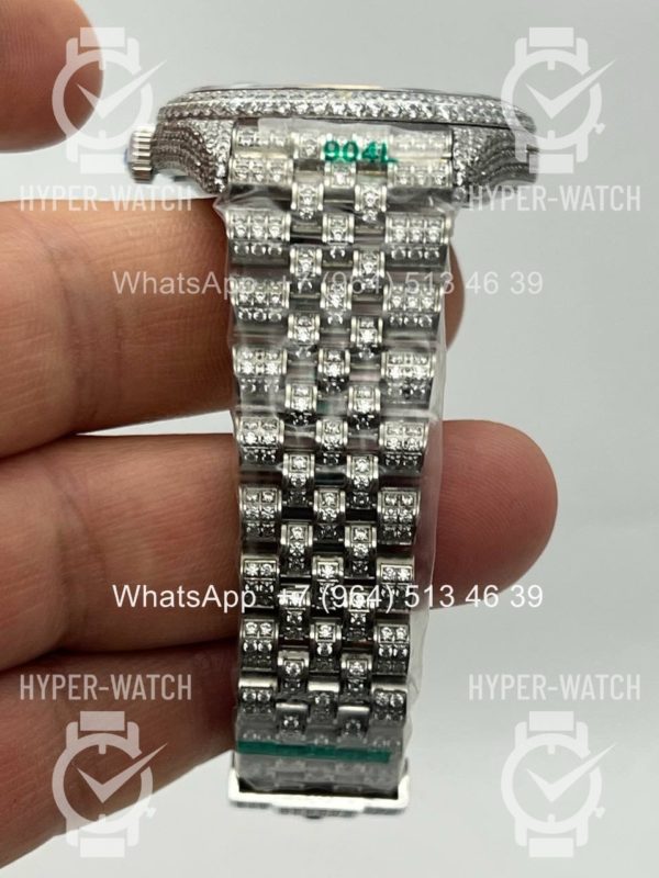 Фото 11 - Rolex Datejust 41mm 126334 Full Pave Blue Steel