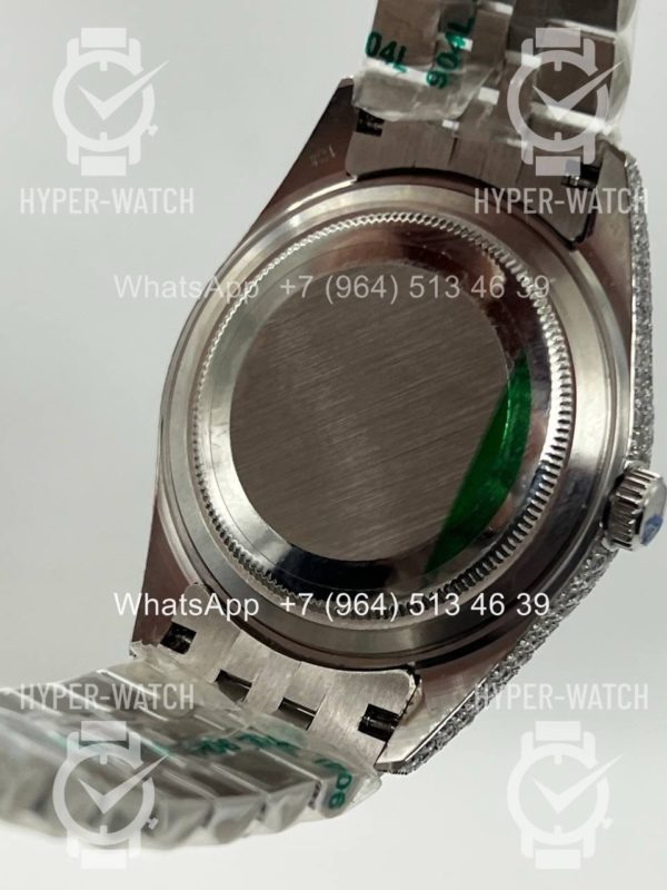 Фото 17 - Rolex Datejust 41mm 126334 Full Pave Blue Steel