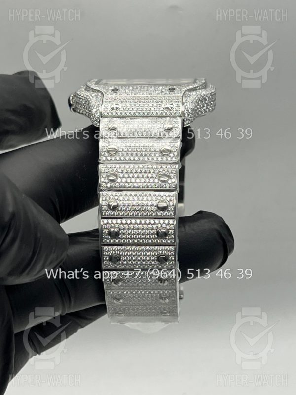 Товар Cartier Santos de Cartier 40mm Diamond White Steel Фото 14 - Cartier Santos de Cartier 40mm Diamond White Steel