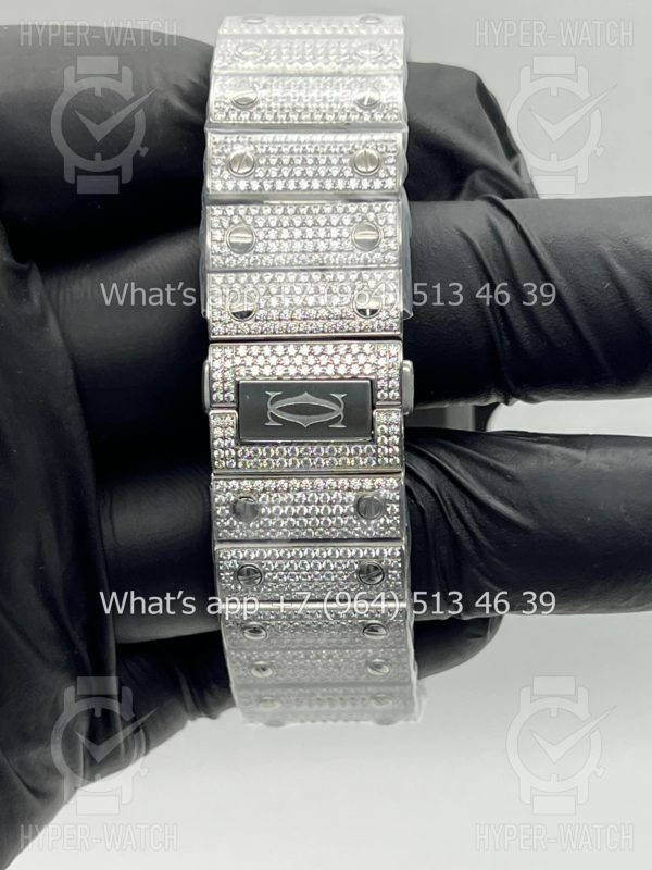 Товар Cartier Santos de Cartier 40mm Diamond White Steel Фото 17 - Cartier Santos de Cartier 40mm Diamond White Steel