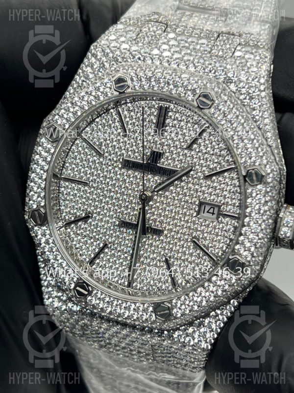 Фото 3 - Audemars Piguet Royal Oak 41mm Diamond Dial Steel