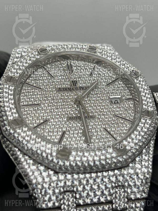 Фото 5 - Audemars Piguet Royal Oak 41mm Diamond Dial Steel