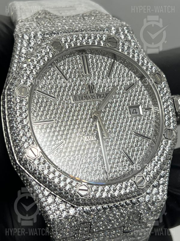 Фото 6 - Audemars Piguet Royal Oak 41mm Diamond Dial Steel
