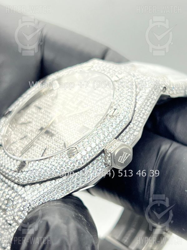 Фото 9 - Audemars Piguet Royal Oak 41mm Diamond Dial Steel