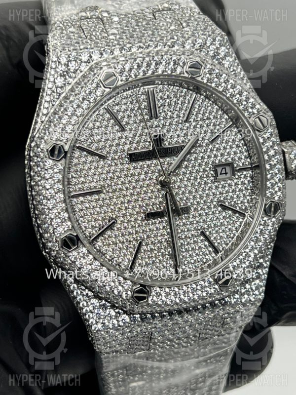 Фото 10 - Audemars Piguet Royal Oak 41mm Diamond Dial Steel