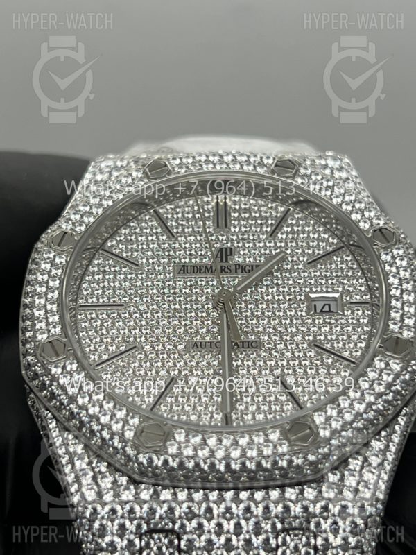 Фото 11 - Audemars Piguet Royal Oak 41mm Diamond Dial Steel