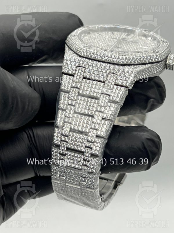 Фото 17 - Audemars Piguet Royal Oak 41mm Diamond Dial Steel