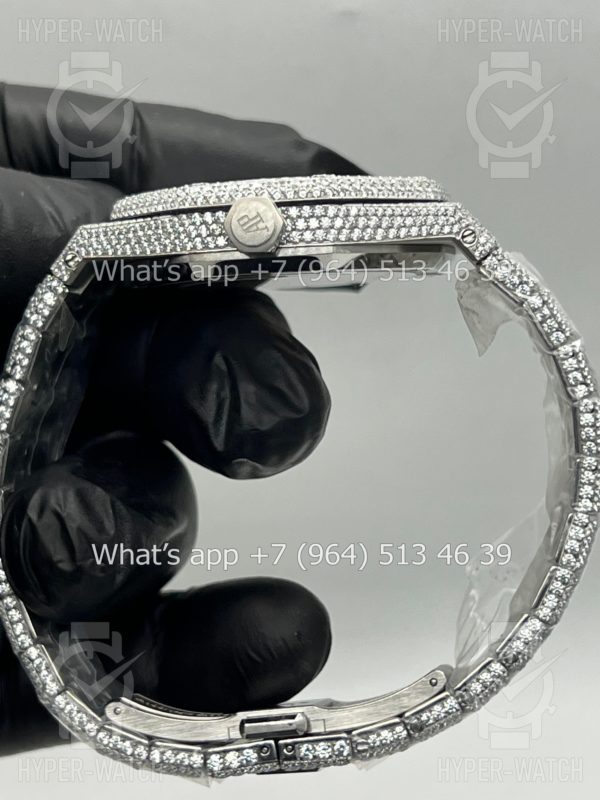Фото 19 - Audemars Piguet Royal Oak 41mm Diamond Dial Steel
