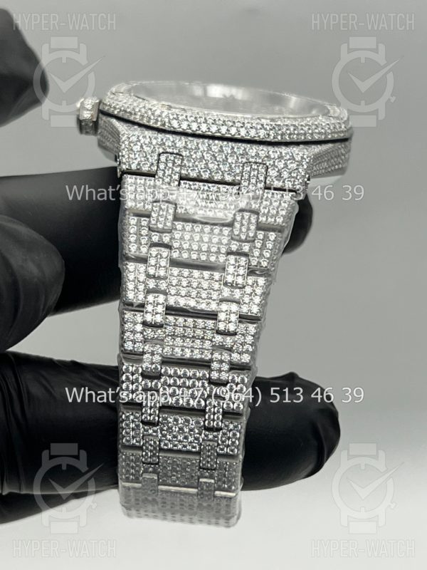 Фото 20 - Audemars Piguet Royal Oak 41mm Diamond Dial Steel