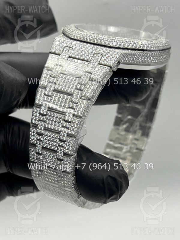 Фото 21 - Audemars Piguet Royal Oak 41mm Diamond Dial Steel