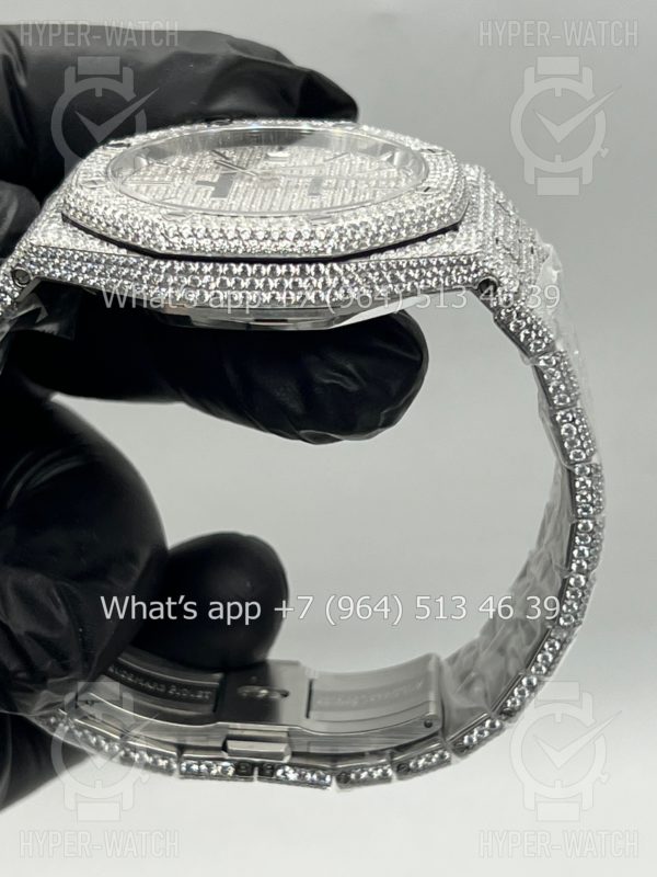 Фото 22 - Audemars Piguet Royal Oak 41mm Diamond Dial Steel
