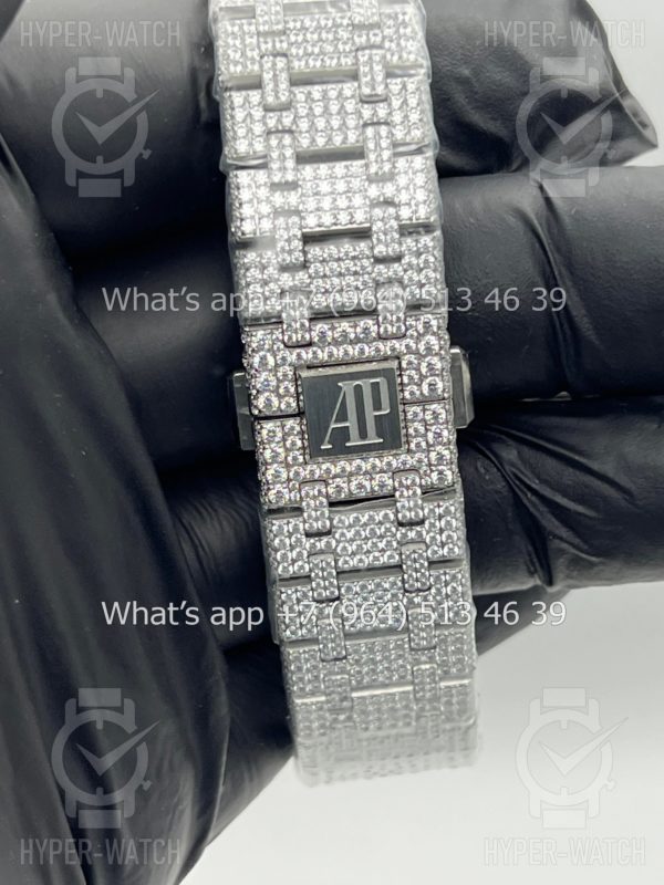 Фото 24 - Audemars Piguet Royal Oak 41mm Diamond Dial Steel