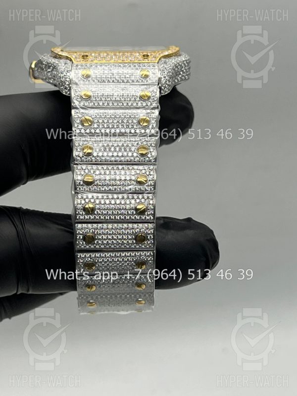 Товар Cartier Santos de Cartier 40mm Diamond Steel White Фото 17 - Cartier Santos de Cartier 40mm Diamond Steel White