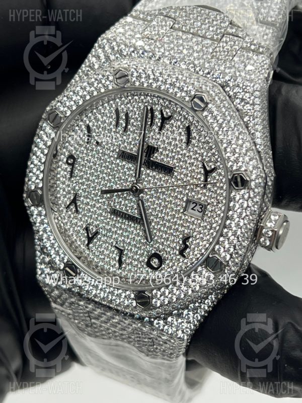 Товар Audemars Piguet Royal Oak 41mm Diamond Steel Art 7790 Фото 3 - Audemars Piguet Royal Oak 41mm Diamond Steel Art 7790