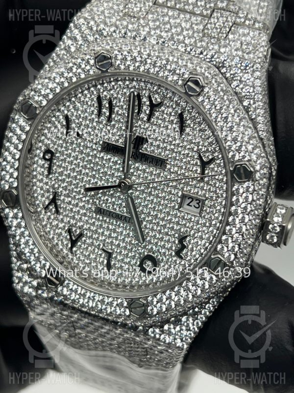 Товар Audemars Piguet Royal Oak 41mm Diamond Steel Art 7790 Фото 4 - Audemars Piguet Royal Oak 41mm Diamond Steel Art 7790