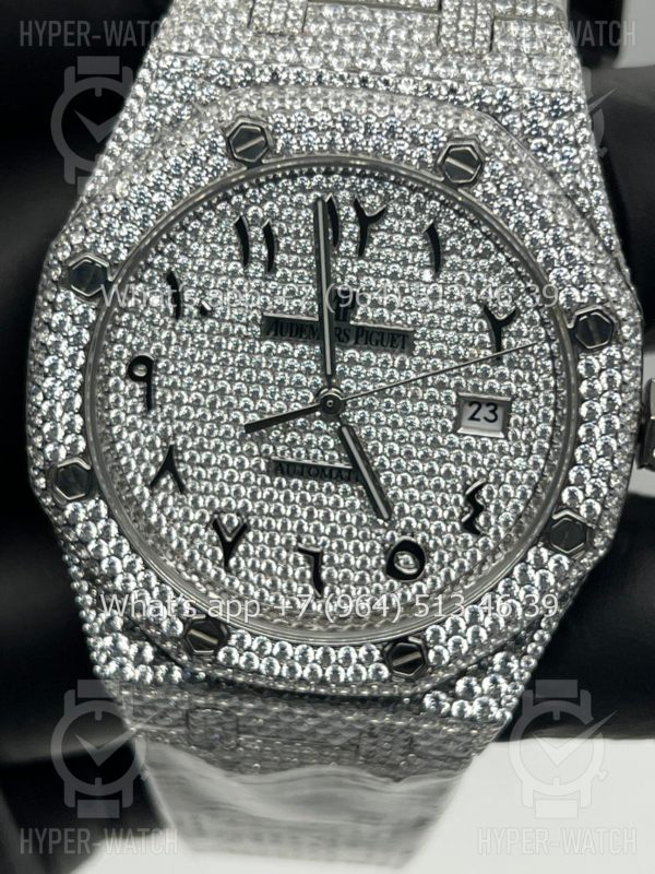 Товар Audemars Piguet Royal Oak 41mm Diamond Steel Art 7790 Фото 5 - Audemars Piguet Royal Oak 41mm Diamond Steel Art 7790