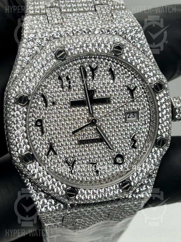 Товар Audemars Piguet Royal Oak 41mm Diamond Steel Art 7790 Фото 6 - Audemars Piguet Royal Oak 41mm Diamond Steel Art 7790
