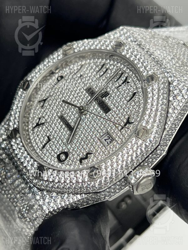 Товар Audemars Piguet Royal Oak 41mm Diamond Steel Art 7790 Фото 9 - Audemars Piguet Royal Oak 41mm Diamond Steel Art 7790