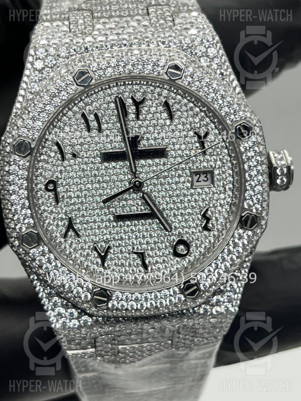 Товар Audemars Piguet Royal Oak 41mm Diamond Steel Art 7790 Фото 10 - Audemars Piguet Royal Oak 41mm Diamond Steel Art 7790