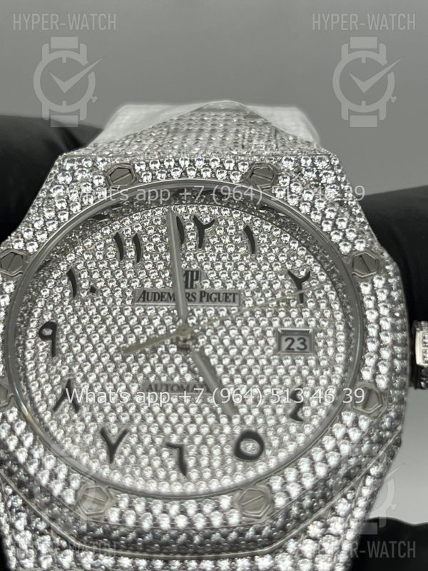 Товар Audemars Piguet Royal Oak 41mm Diamond Steel Art 7790 Фото 14 - Audemars Piguet Royal Oak 41mm Diamond Steel Art 7790