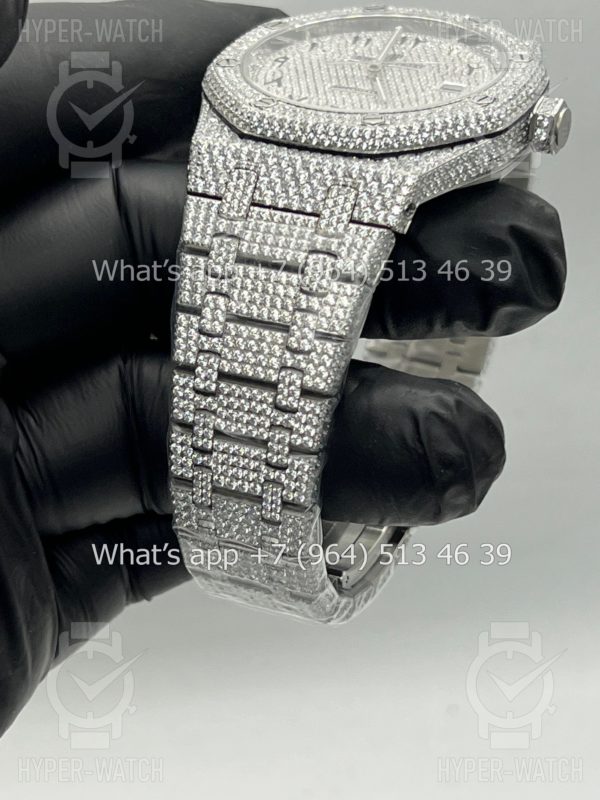 Товар Audemars Piguet Royal Oak 41mm Diamond Steel Art 7790 Фото 17 - Audemars Piguet Royal Oak 41mm Diamond Steel Art 7790